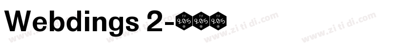 Webdings 2字体转换